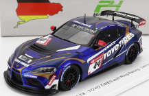 Spark-model Toyota Supra Gr Team Toyo Tires N 84 24h Nurburgring 2022 L.d.arnold - J.waldow - T.vazques Garcia 1:43 Modrá Met Černá