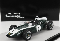 Tecnomodel Cooper F1  T53 N 1 British Silverstone Gp World Champion 1960 Jack Brabham 1:18 Zelená