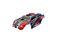 Traxxas karosérie E-Revo 1:16 červeno-modrá