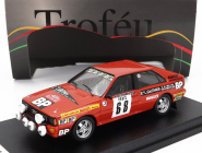 Trofeu Audi Quattro (night Version) N 68 Rally Montecarlo 1982 Guy Chasseuil - Christian Baron 1:43 Red