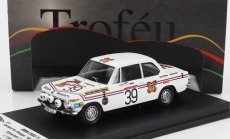 Trofeu BMW 2002 Ti (night Version) N 39 Rally Alpenfahrt 1973 Gerhard Stroppe - Walter Smolej 1:43 Bílá