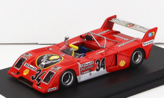 Trofeu Chevron B23/26 N 34 24h 1000km Spa-francorchamps 1974 M.dupont - L.ferrier 1:43 Red