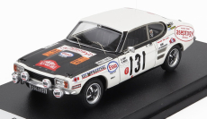 Trofeu Ford england Capri 2300 (night Version) N 131 Rally Montecarlo 1971 Bruno Saby - Bernard Moyet 1:43 Bílá Černá