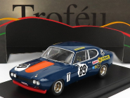 Trofeu Ford england Capri 2600 Rs N 89 1000km Nurburgring 1972 W.odenthal - K.fritzinger 1:43 Modrá Oranžová