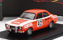 Trofeu Ford england Escort Mki (night Version) N 42 Rally Portugal 1975 F.lezama - J.arnaiz 1:43 Červená Bílá