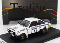 Trofeu Ford england Escort Mkii N 1 Rally 1000 Lakes 1982 Ari Vatanen - Terry Harryman 1:43 Bílá