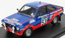 Trofeu Ford england Escort Mkii N 53 20th Rally Rac 1977 M.wilson - T.harryman 1:43 Modrá Červená