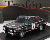 Trofeu Ford england Escort Mkii (night Version) N 4 Rally Ypres 1977 G.staepelaere - F.franssen 1:43 Black