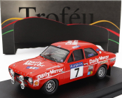 Trofeu Ford england Escort Rs 1600 Mki (night Version) N 7 Winner Rally Scottish 1972 Hannu Mikkola - Hamish Cardno 1:43 Red