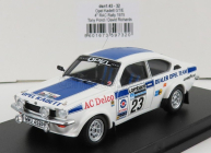 Trofeu Opel Kadett Gt/e (night Version) N 23 Rally Rac Lombard 1975 T.pond - D.richards 1:43 Bílá Modrá