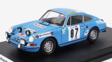 Trofeu Porsche 911l Coupe (night Version) N 87 Rally Tap 1971 G.salvi - J.arnaud 1:43 Světle Modrá