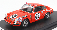 Trofeu Porsche 911t Coupe Team Wicky Racing N 42 24h Le Mans 1970 Guy Verrier - Sylvain Garant 1:43 Orange