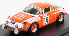 Trofeu Renault Alpine A110 N 16 Rally Firestone 1976 I.sunsundegui - J.larrinaga 1:43 Oranžová Bílá