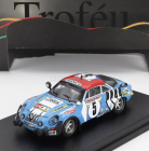 Trofeu Renault Alpine A110 (night Version) N 5 Rally East African Safari 1975 Jean Luc Therier - Michel Vial 1:43 Světle Modrá