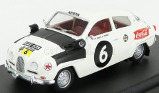 Trofeu Saab 96 N 6 Rally East African Safari 1962 J.a.davies - D.perros 1:43 Bílá Černá