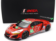 Truescale Acura Nsx Gt3 Evo22 Team Racers Edge N 93 Gtd Class 24h Daytona 2023 R.briscoe - D.formal - A.harrison - K.marcelli 1:18 Red