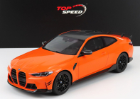 Truescale BMW 4-series M4 M-performance (g82) 2021 1:18 Orange