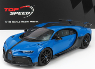 Truescale Bugatti Chiron N 16 Pur Sport 2018 1:18 Agilní Modrá Černá