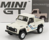 Truescale Land rover Defender 90 Pick-up Open 1983 Lhd 1:64 Bílá