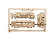 Ugears 2.5D dřevěné mechanické puzzle Steam Express