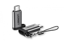 USB-C to Micro USB Adapter UGREEN US282 (Gray)