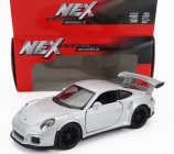 Welly Porsche 911 991 Gt3 Rs Coupe 2014 1:34 Silver