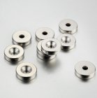 1227395 Magnet neodym kulatý 12x3mm s otvorem 4mm