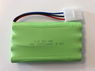 2800mAh 9,6V NiMH