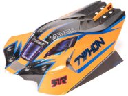 Arrma karosérie bezsponková Typhon 1:8, oranžová