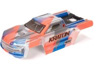 Arrma karosérie modrá/oranžová: Kraton 6S BLX V6