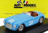 Art-model Ferrari 166mm Barchetta Spider N 22 Montecarlo 1952 L.ferraud 1:43 Světle Modrá