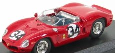 Art-model Ferrari Dino 246sp N 34 Sebring 1962 P.rodriguez - R.rodriguez 1:43 Red