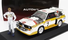 Autoart Audi Quattro Sport S1 (night Version) N 2 1:18, bílá