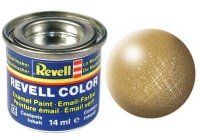 Barva Revell emailová - 32194: metalická zlatá (gold metallic)