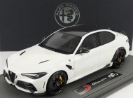 Bbr-models Alfa romeo Giulia Gta 2020 - Con Vetrina - With Showcase 1:18 Bianco Trofeo - Bílá