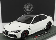 Bbr-models Alfa romeo Giulia Gta 2020 - Con Vetrina - With Showcase 1:18 Bianco Trofeo - Bílá