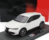 Bbr-models Alfa romeo Tonale Veloce Plug-in Hybrid 2023 - Con Vetrina - With Showcase 1:18 Bianco Alfa - Bílá