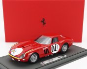 Bbr-models Ferrari 250 Gto Coupe N 170 Tour De France 1964 Annie Soisbault - Nicole Roure - Con Vetrina - With Showcase 1:18 Red