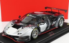 Bbr-models Ferrari 488 Gt Modificata Club Competizioni Gt 2020 1:18, stříbrná