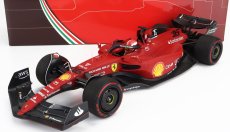 Bbr-models Ferrari F1-75 Team Scuderia Ferrari N 16 Winner Bahrain Gp 2022 Charles Leclerc 1:18 Red