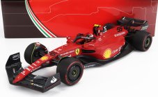 Bbr-models Ferrari F1-75 Team Scuderia Ferrari N 55 2nd Bahrain Gp 2022 Carlos Sainz 1:18 Red