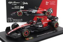 Bburago Alfa romeo F1 C43 Team Stake N 24 Season 2023 Guanyu Zhou 1:43, černá