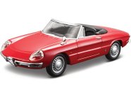 Bburago Alfa Romeo Spider 1966 1:32 červená