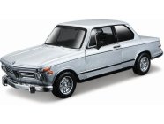 Bburago BMW 2002tii 1972 1:32 stříbrná