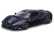 Bburago Ferrari 488 Pista 1:24 tmavě modrá