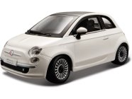 Bburago Fiat 500 2007 1:24 bílá