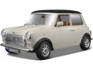 Bburago Mini Cooper 1969 1:18 krémová