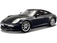 Bburago Plus Porsche 911 Carrera S 1:24 černá