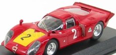 Best-model Alfa romeo 33.2 N 2 Imola 1968 Casoni - Dini 1:43 Červená Žlutá