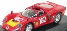 Best-model Alfa romeo 33.2 Spider Targa Florio N 182 Bagh. 1968 1:43 Red